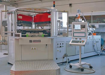  85-ton Uniloy IBS injection-blow press