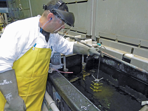 Internship Paving the Way for Military Electroplating
