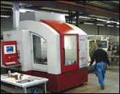36,000-rpm machining center