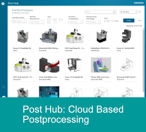 Siemens NX Cloud Based Postprocessing