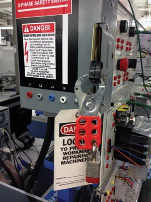 Craftsman's Cribsheet: Lockout Tagout: Inspection