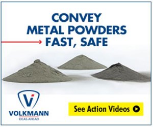 Convey metal powders with PowTReX from Volkmann