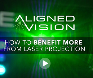 3D industrial laser projection