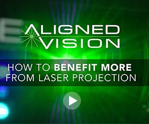 3D industrial laser projection