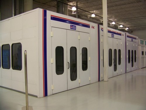in-house spray booths