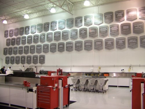 Andretti Autosport wall of fame
