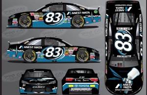 Anest Iwata Partners with BK Racing as the Primary Sponsor for Matt Dibenedetto