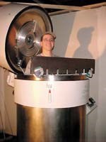 Bill De Felice and an Applied Cryogenics machine