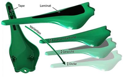 Bicycle Saddle Can Be Locally Reinforced From One Shot to the Next
