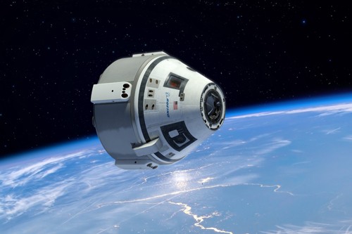 Crew Module Exterior Boeing commercial crew module passes Phase Two safety review ...
