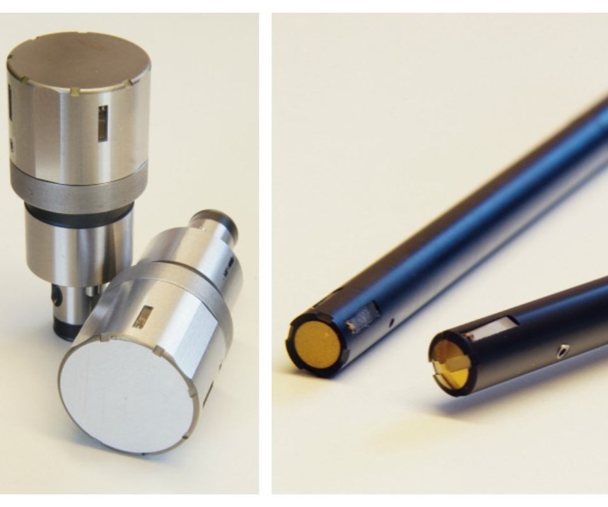 Hydraulic and pneumatic cross-hole deburring tools 