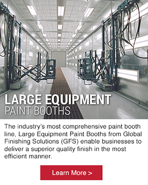 Large Equipment Paint Booths from Global Finishing Solutions