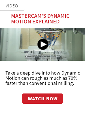 Mastercam Dynamic Motion