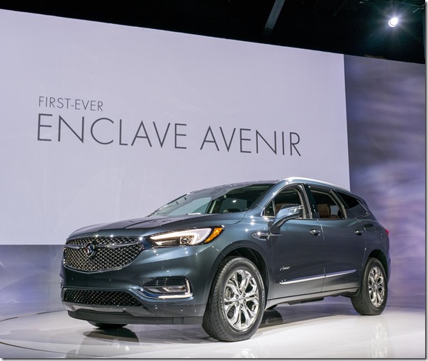 Buick Unveils 2018 Enclave Avenir