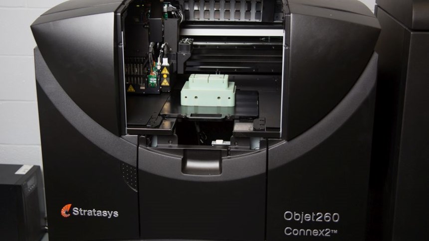 Mold tooling in Stratasys Objet260 Connex2