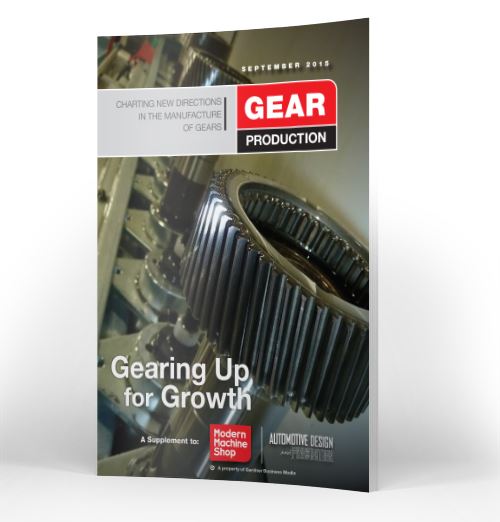 Gear Production Supplement's September 2015 issue