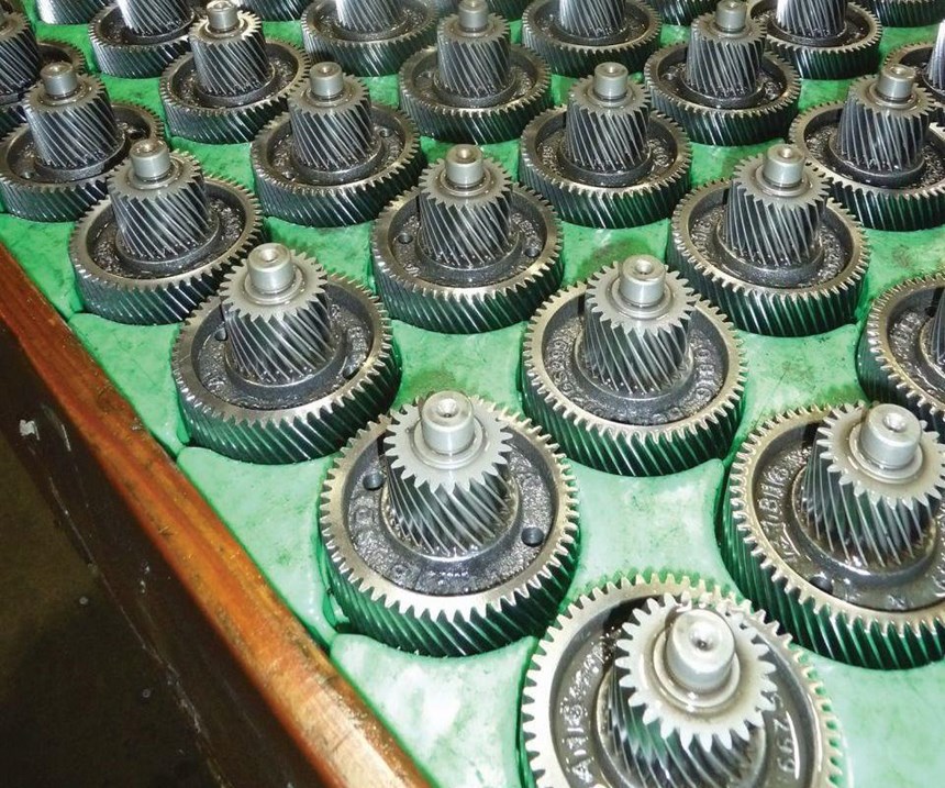 helical gear assembly