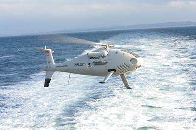 Unmanned rotorcraft passes stringent German Navy shipboard tests