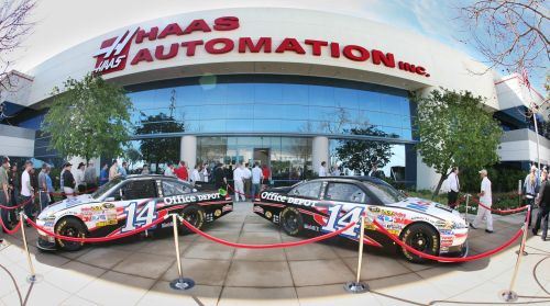 Stewart-Haas Racing display