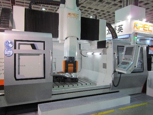 XYZ five-axis, gantry-type machining center