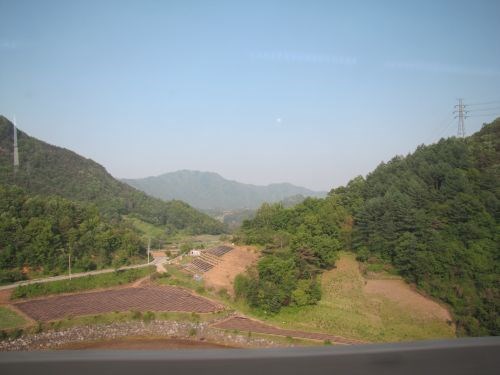 Korean mountains 