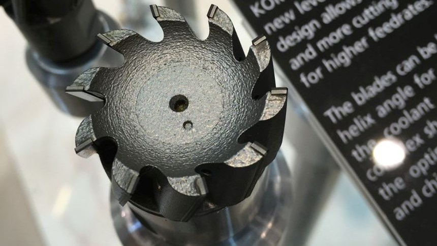 Komet 3D-printed milling cutter