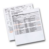 Inspection sheets
