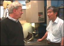 Jim Greenwood and Dr. Yung Shin