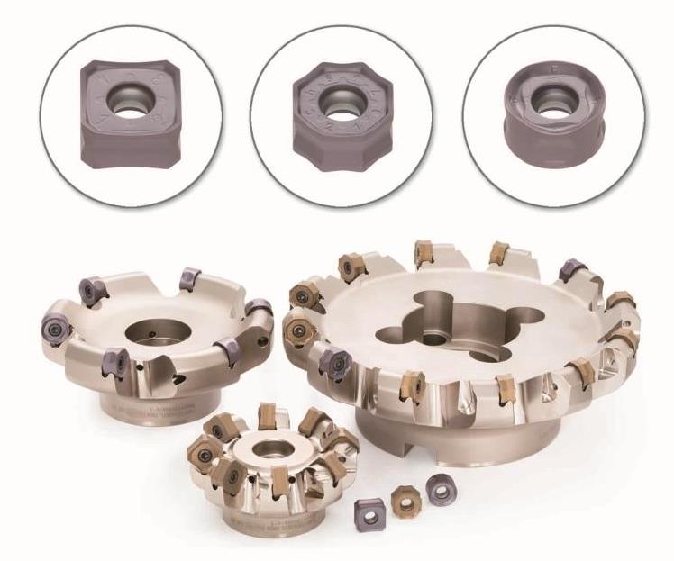 Milling Inserts Increase Machining Stability, Chip Evacuation