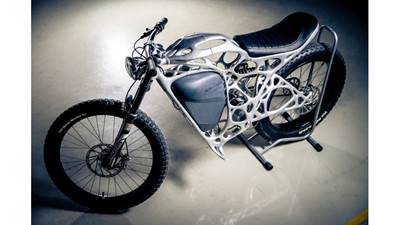 Lightweight Motorcycle Made Through AM to Be Seen at IMTS
