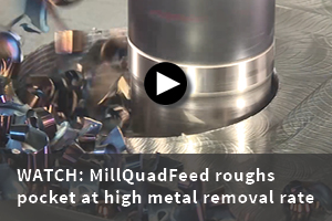 Tungalow MillQuadFeed high feed cutter video