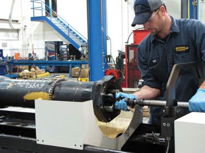 Hone Refurbishes Cylinders to Cat Specs