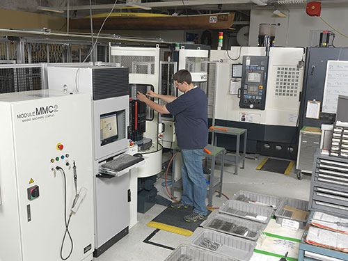 a51 horizontal machining center and MMC2 pallet handling system