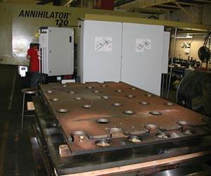 Máquina de pórtico que moderniza la producción de moldes 