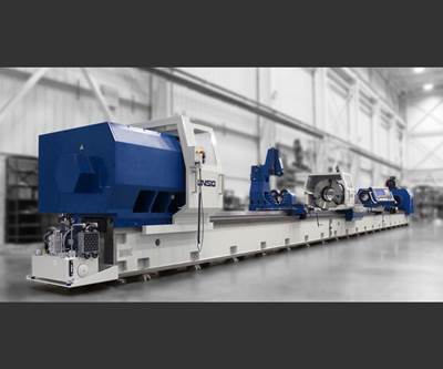 Drilling Machine Handles Large Workpieces as Long as 65 Feet