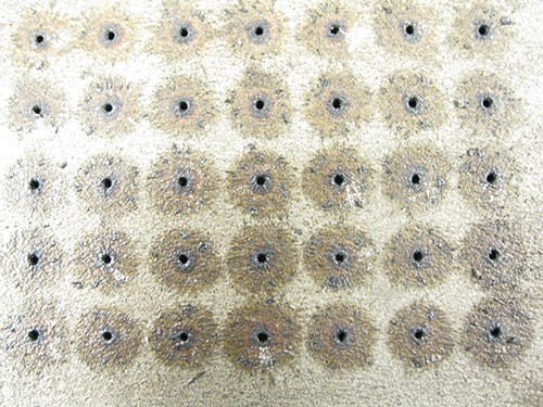0.040-inch-diameter holes