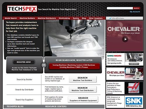 Search For Machine Machine Search Site Updated | Modern Machine Shop