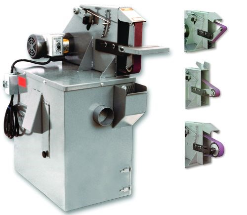 The model S272V belt grinder from Kalamazoo Industries offers a 2
