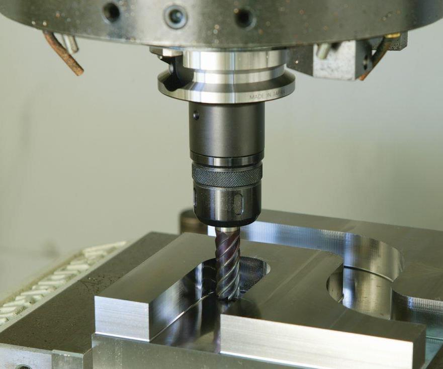 Slim Milling Chuck Provides High Gripping Force