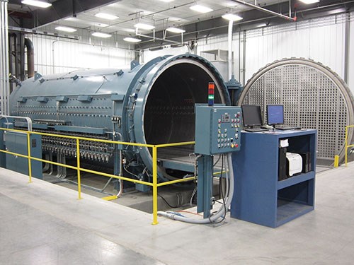 Royal Engineered Composites’ autoclave