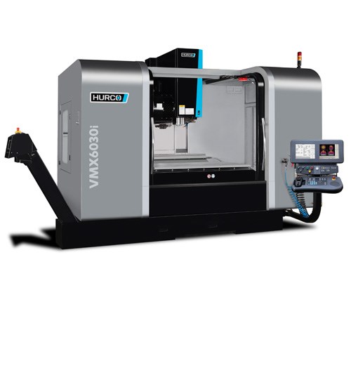 Hurco’s VMX6030i vertical machining center is based on its VMX64, but with a smaller footprint. Intended for moldmaking applications, the VMC features a 66.14" × 30" worktable controlled by the company’s UltiMotion system. 