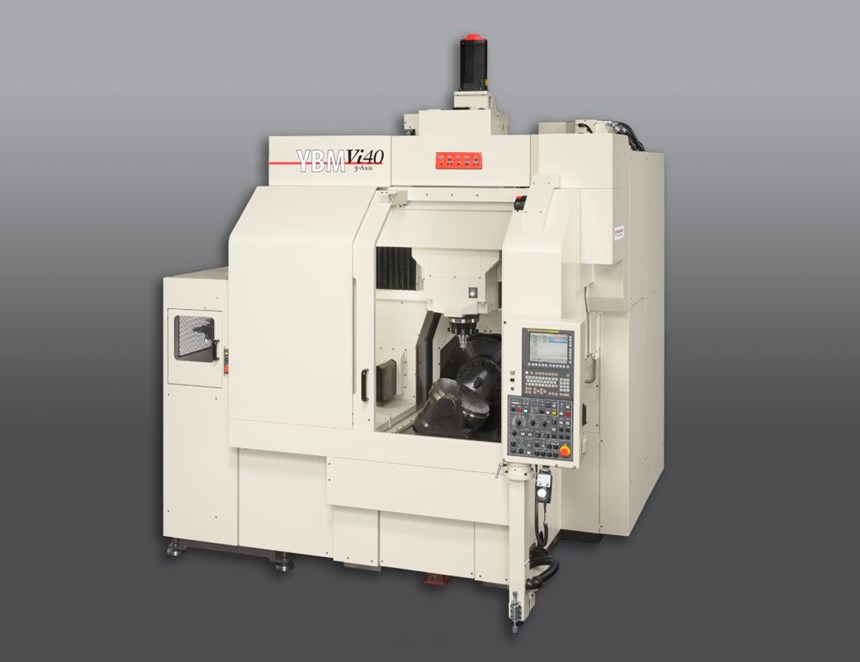 Methods Machine Tools Yasda YBM Vi40 five-axis boring and milling machine