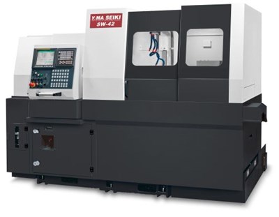 Swiss-Type Lathes Finish Small Workpieces in One Setup