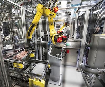 robot for post-machining processes