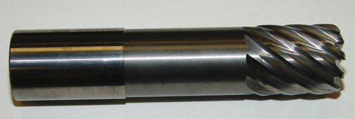 end mill with many flutes