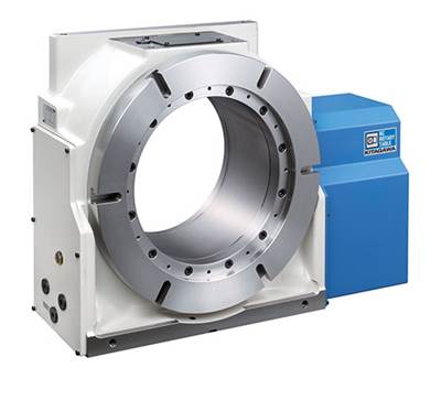 Compact Rotary Table Features Large Through-Hole