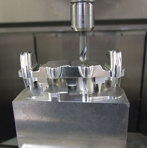 machining if an aluminum knuckle