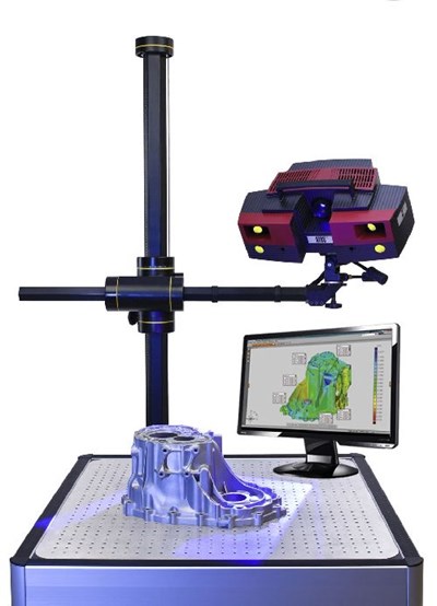 3D Scanner Uses Blue LED Technology