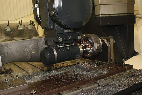 Harrison Steel Castings’ Mazak V-100N five-axis double-column machine