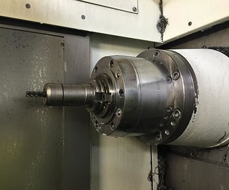 The Fahrion Centro P collet chuck system has helped Manufacturing Partners improve tool life by at least 40 percent.